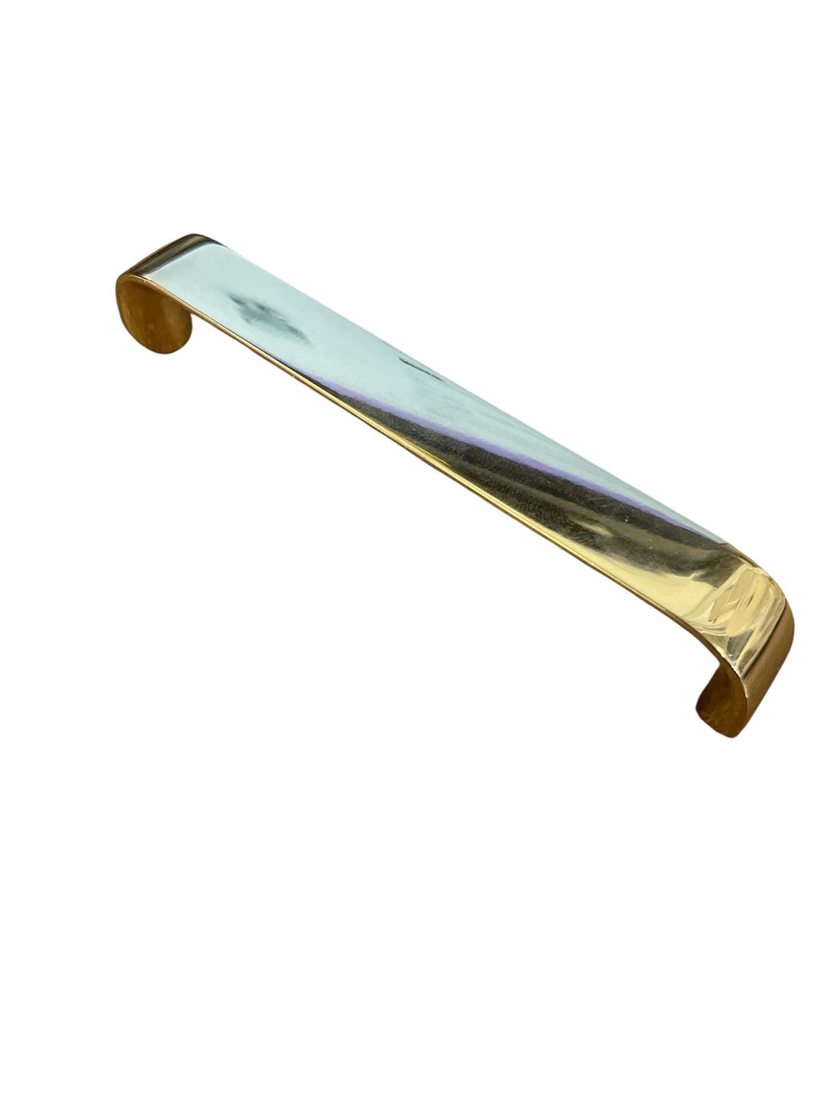 Handle Time 128 C/C Polished Brass