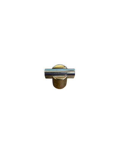 T-Knob Brass/Nickel 24 mm