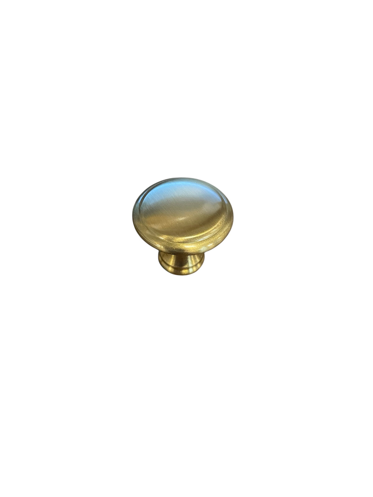 Knop Matbørstet Messing 30-40 mm