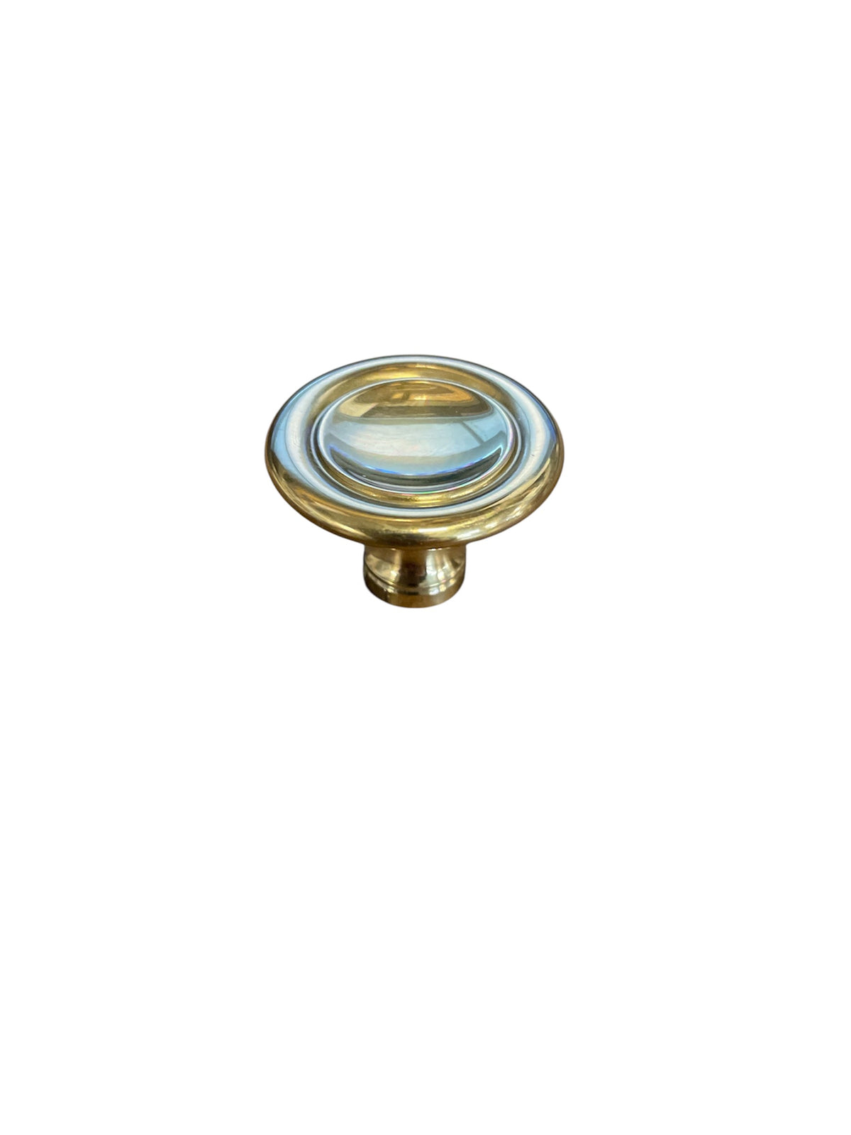 Knopp Polerad Mässing 30 mm