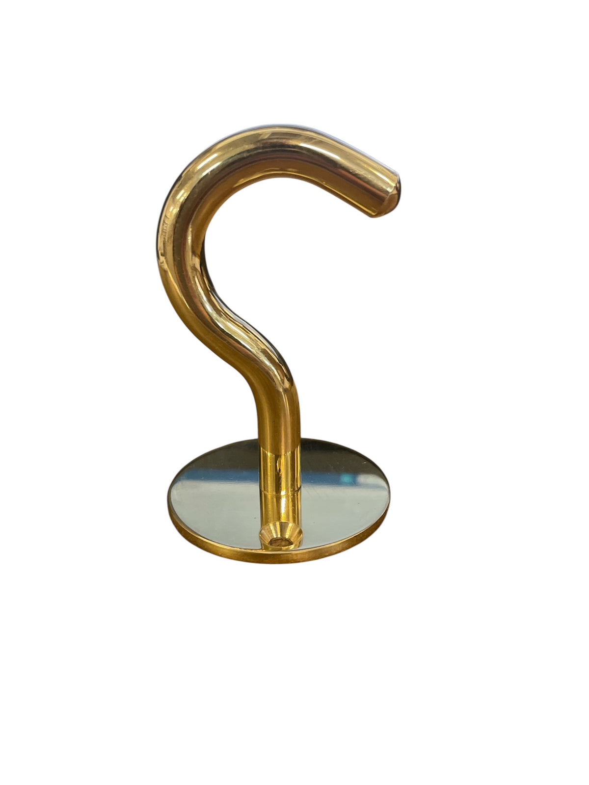 Studio Single Hook Brass