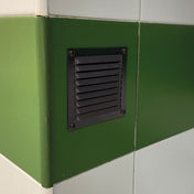 Ventilation Grille 170x170mm Black