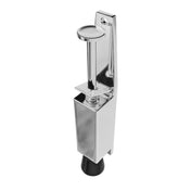 Dørholder Rustfrit Stål Look 165mm