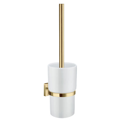 HOUSE Toilet brush Porcelain/Brass