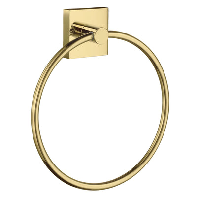 HOUSE Towel rail Ring Brass