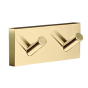HOUSE Double Hook Brass