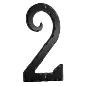 House Number 150mm Antique Black