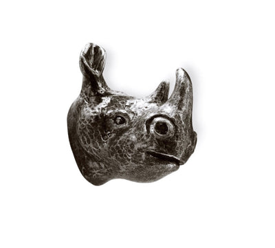 Hook Rhinoceros Pewter oxide
