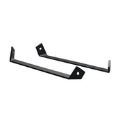 Hanging Shelf Bracket Black 238 X 30 X 24 MM Pair