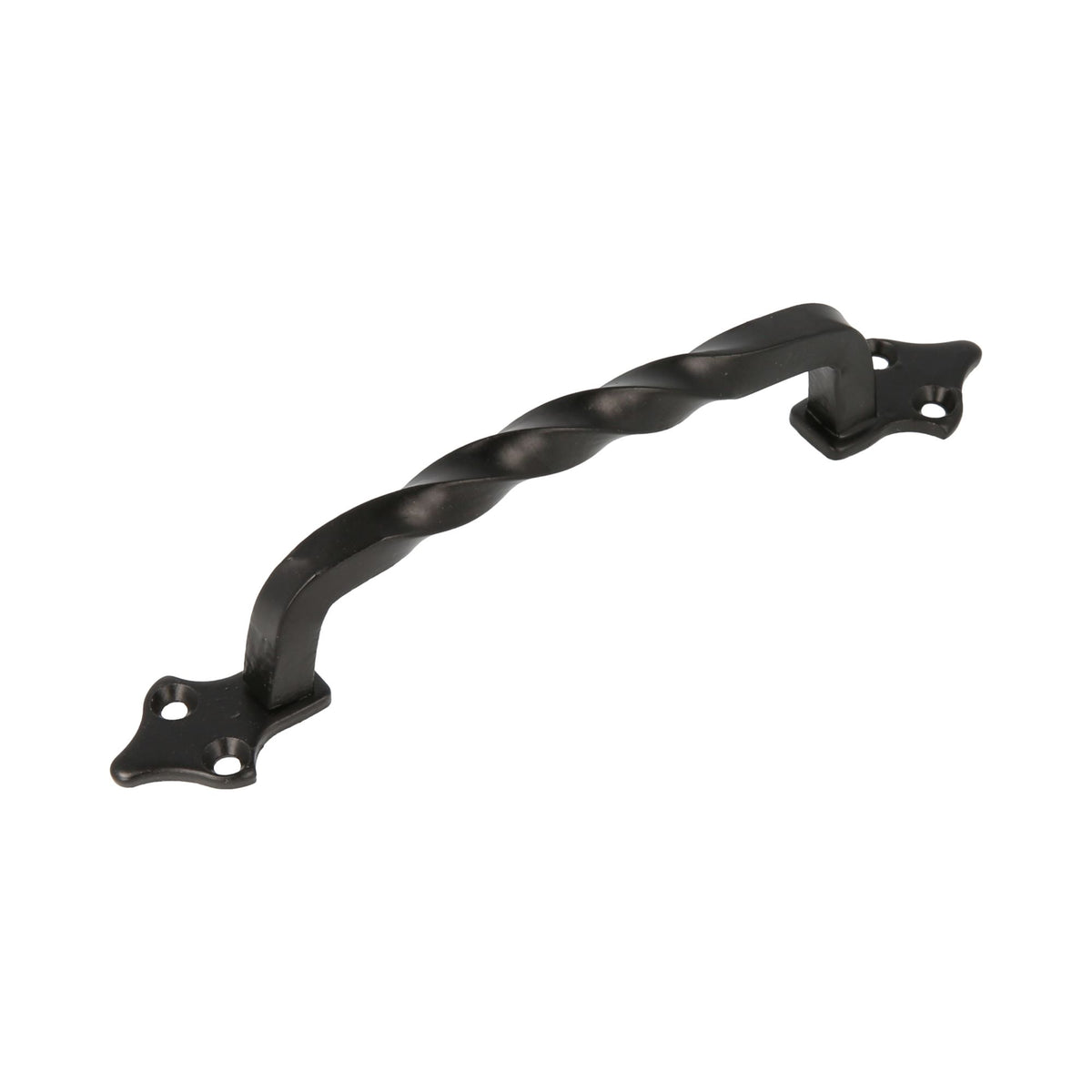 Pull Handle Black Lacquered Cast Iron 225 mm