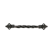 Pull Handle Black Lacquered Cast Iron 225 mm