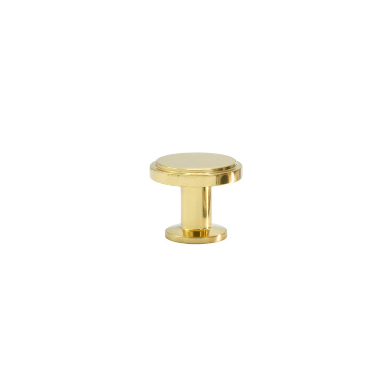 Knob Uno 30mm Brass