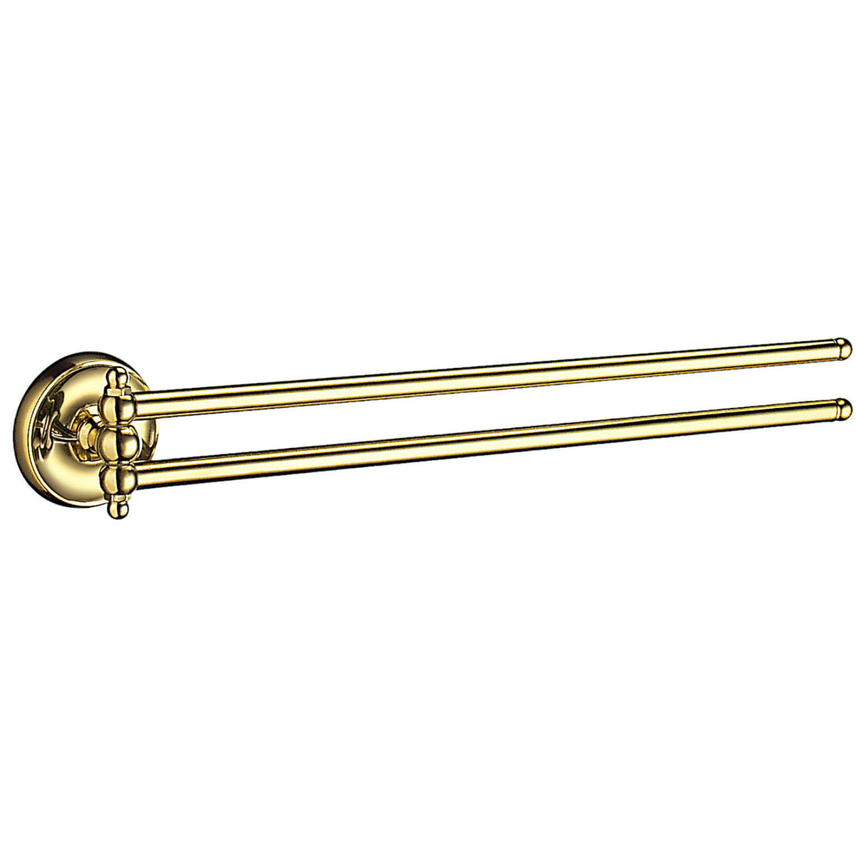 VILLA Swivel Towel rail Brass