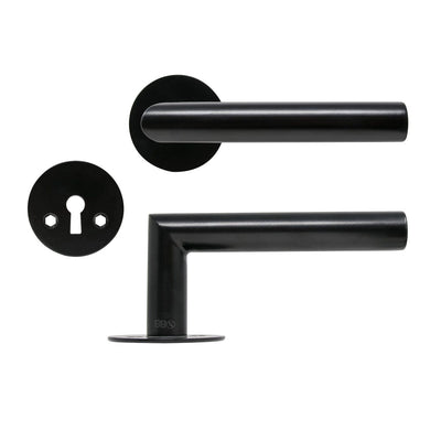 Door Handle Black Complete
