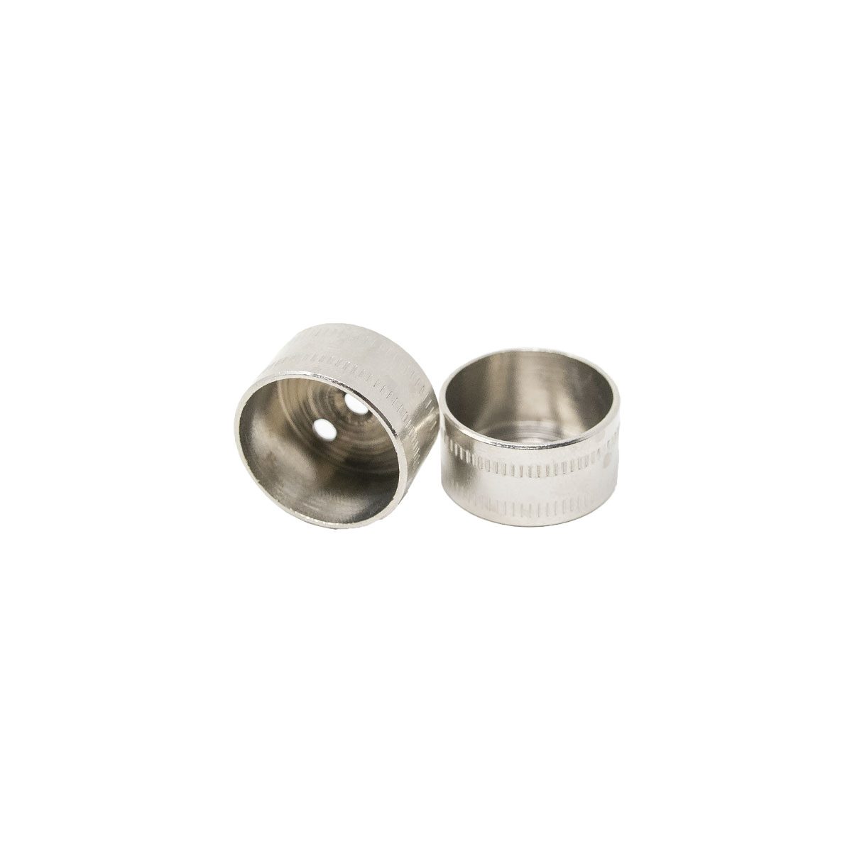 Tube Holders / Side Mounts 19mm Nickel 2-Pack