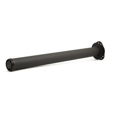 Adjustable Table Leg 870mm Matt Black