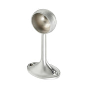 Tube Bracket End Bracket 25 mm Satin Chrome