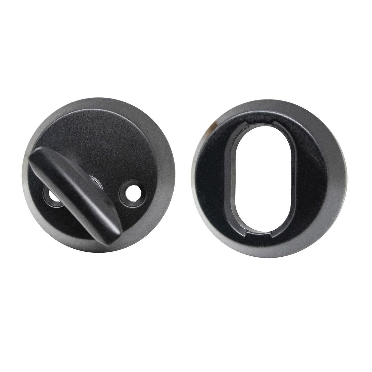 Cylinder Thumbturn Set Black