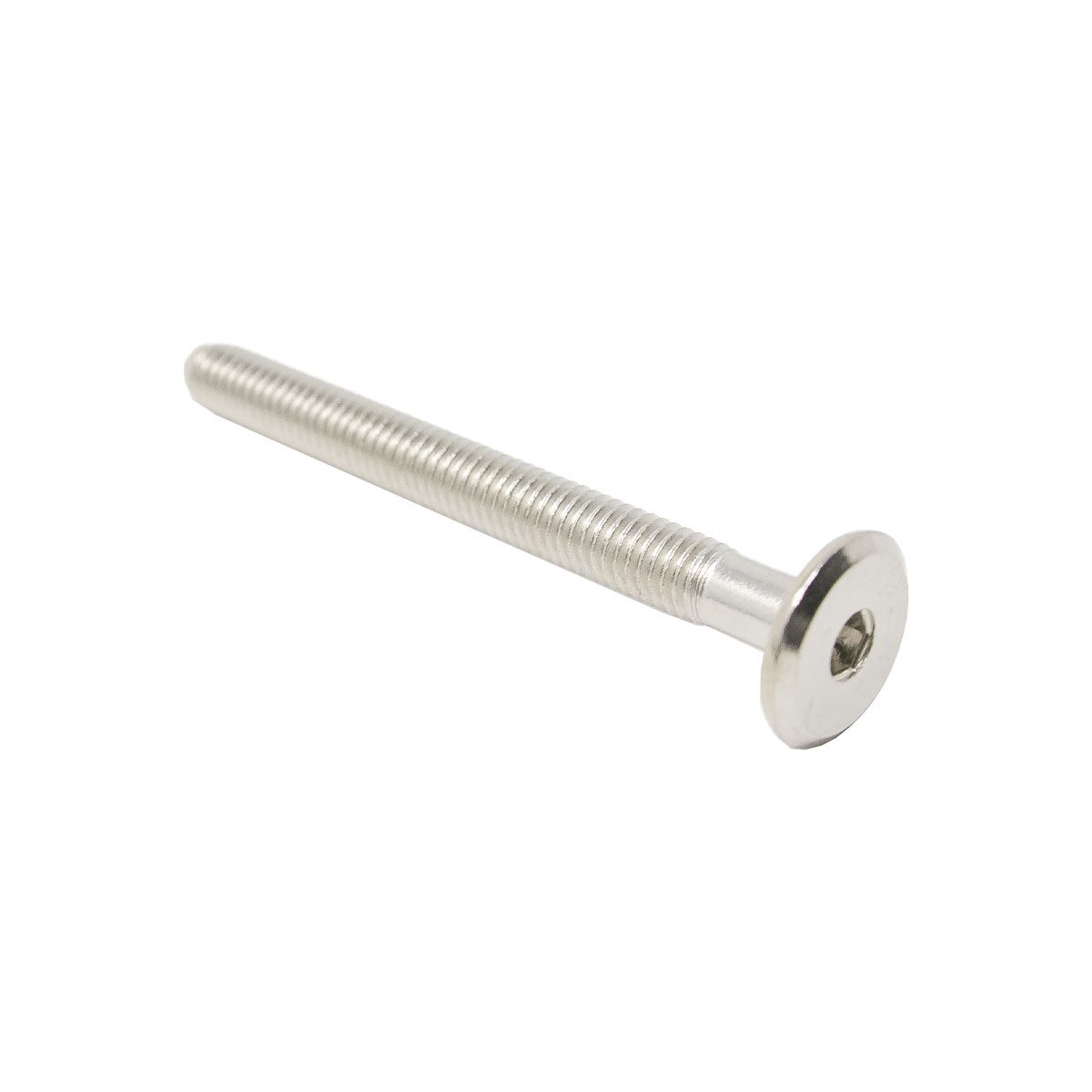 Møbelskrue M6 40-70mm - Nikkel