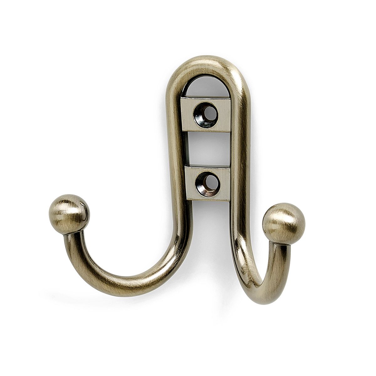 Double Hook Antique finish