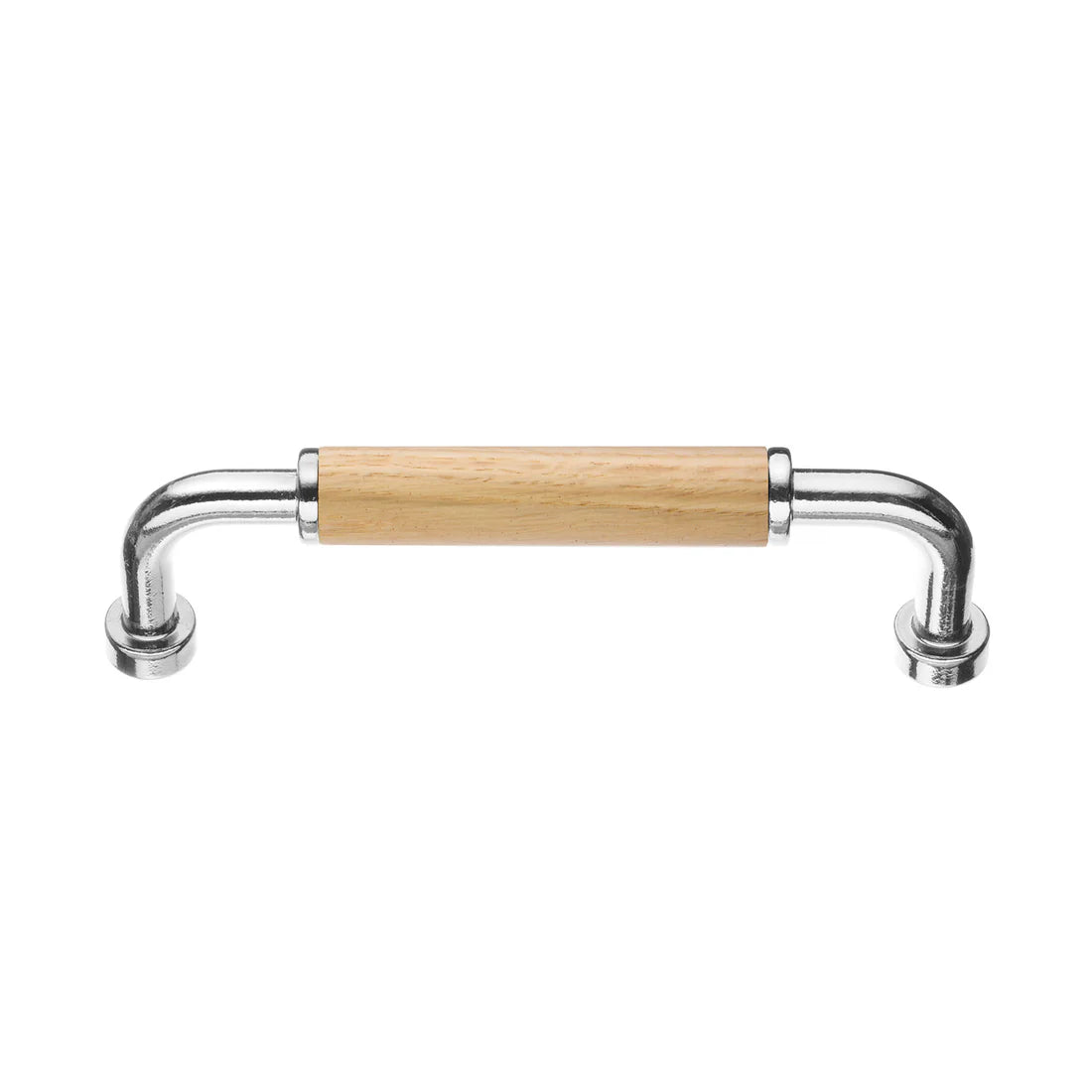 Håndtag Skeppshult 96-128 C/C Krom/Eg