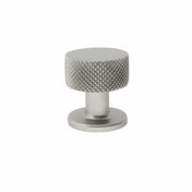 Knob Crown 26-32mm Satin Nickel