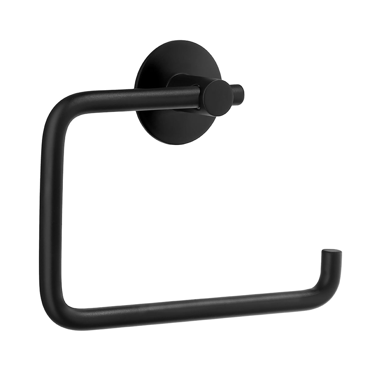 Self-Adhesive Toilet roll holder Black
