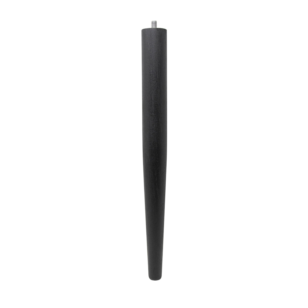 Møbelben 380mm Svart