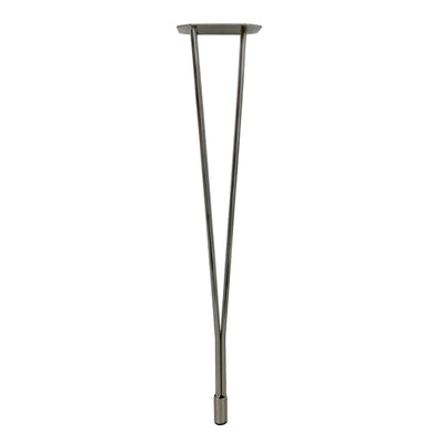 Three-Part Leg Chrome 700 mm