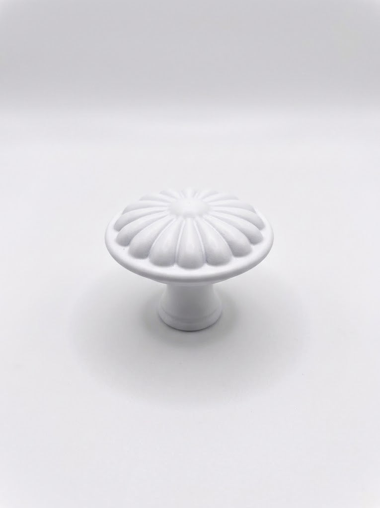 Knopp Gammelgård 40mm Vit