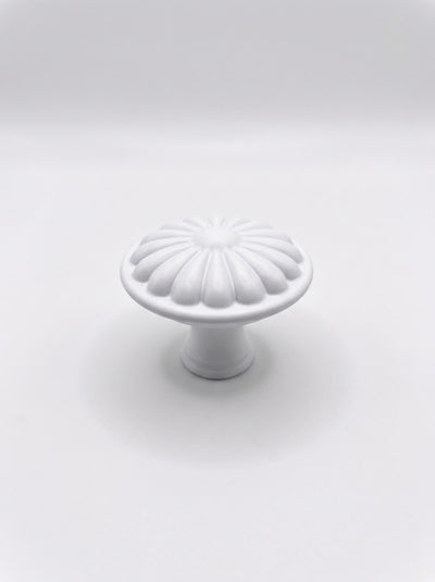 Knopp Gammelgård 40mm Vit