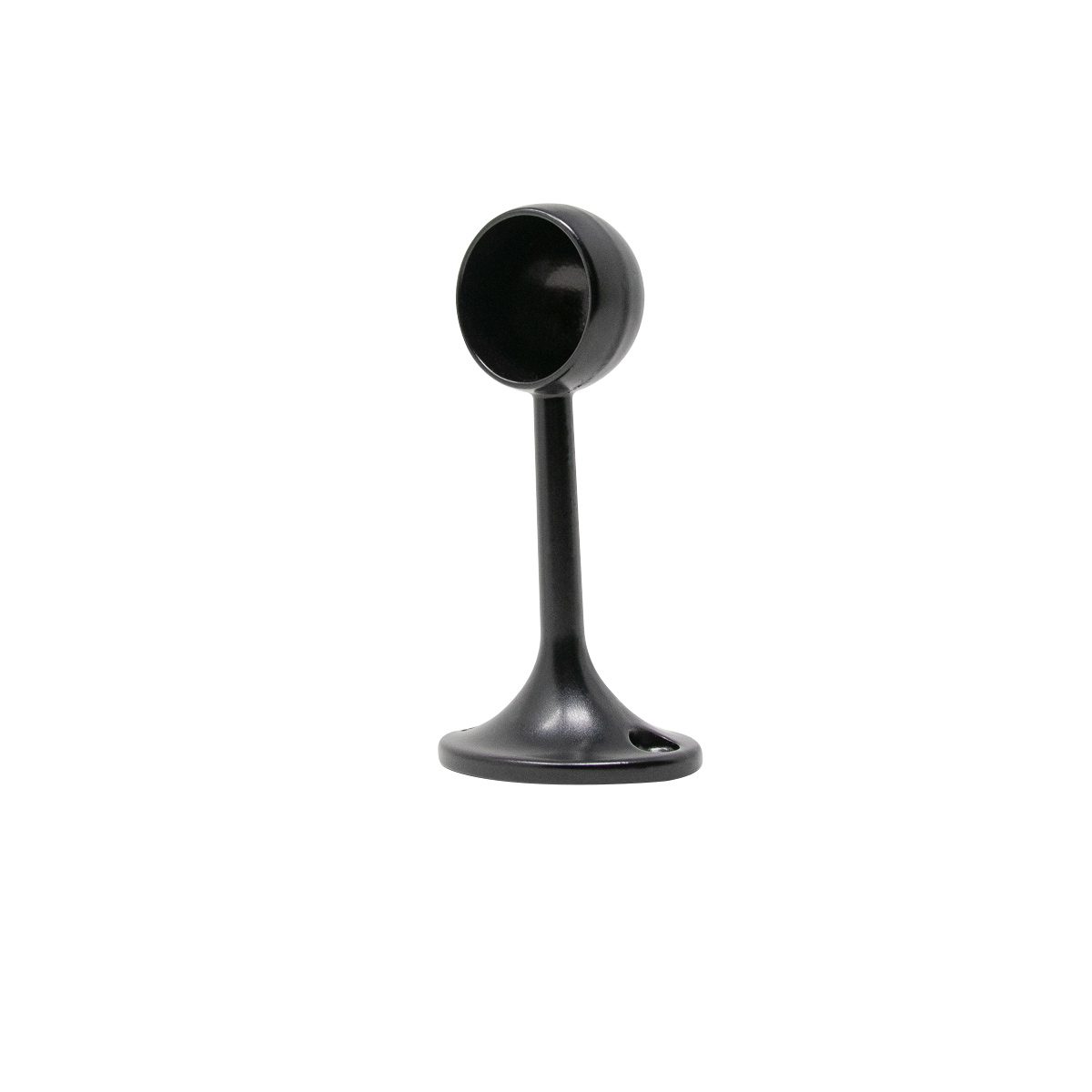 Tube Bracket End Bracket 25mm Black