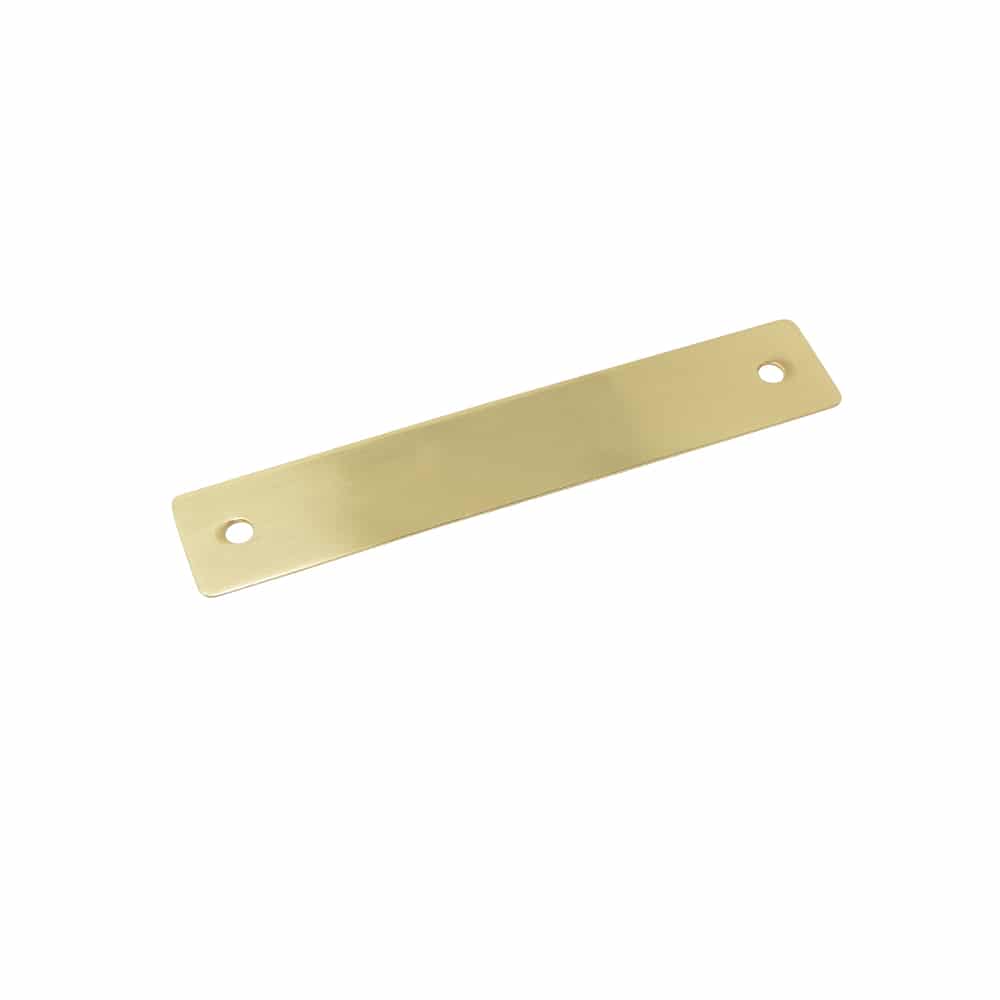 Cover Plate 96-128mm C/C Brass