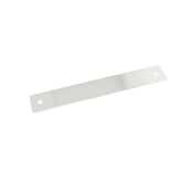 Cover Plate 96-128mm C/C Nickel