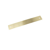 Cover Plate 96-128mm C/C Brass