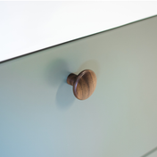 Knob Brutus 32mm Walnut