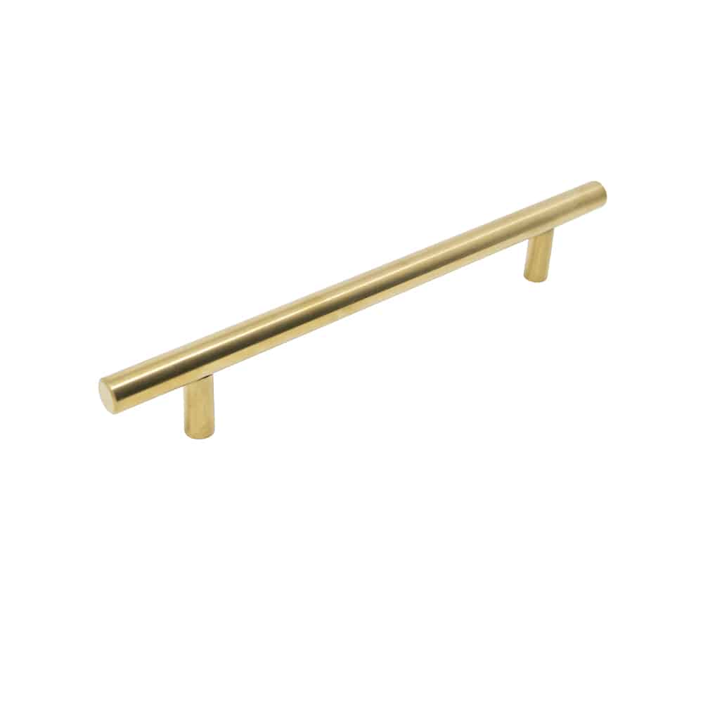 Håndtak Matteus 128-160 Senteravstand Matt messing (Aluminium)