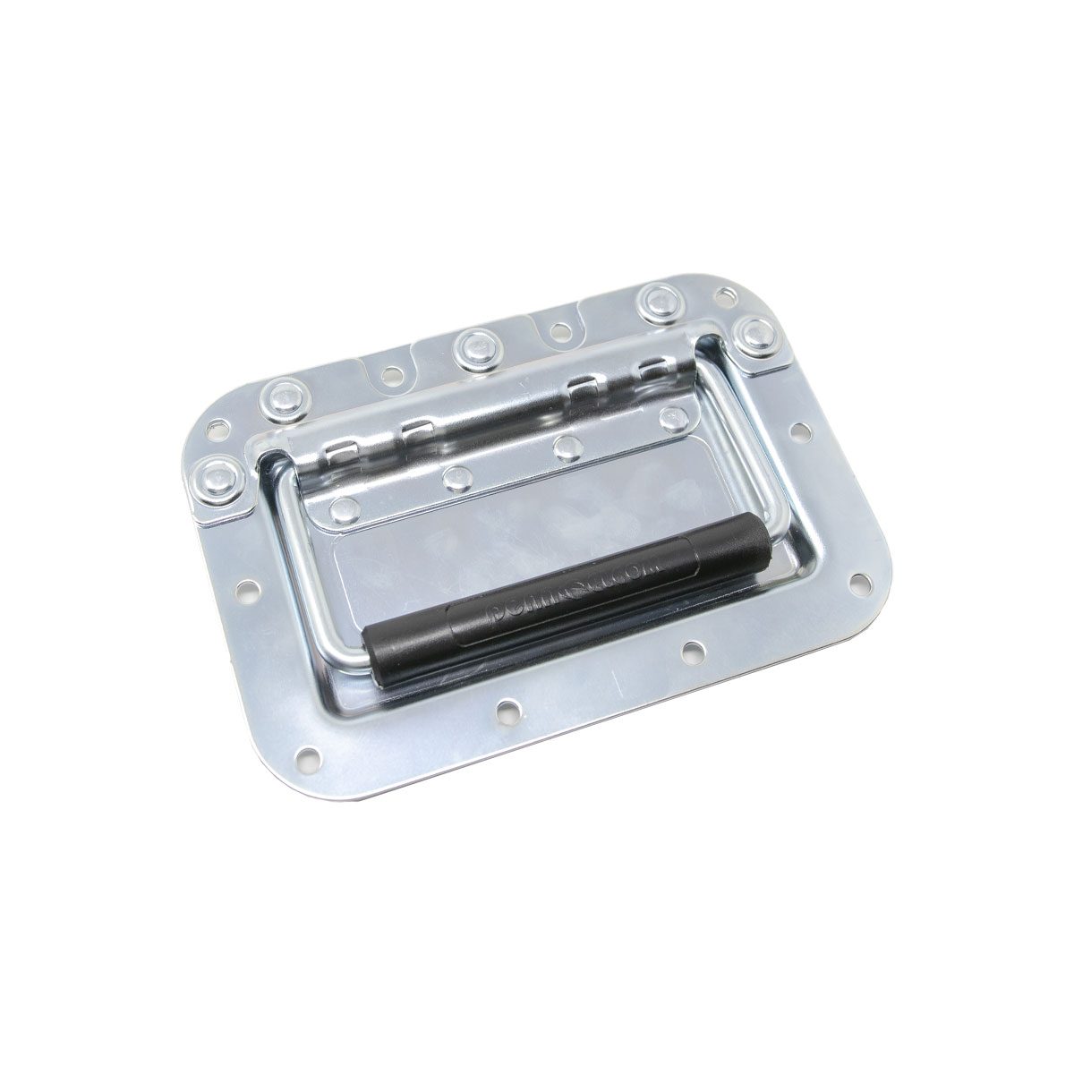 Recessed Spring-Loaded Case Handle Zinc / Black