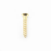 Brass Screw Countersunk Slotted Head
