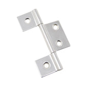 Butt hinge 85x52mm Stainless Steel