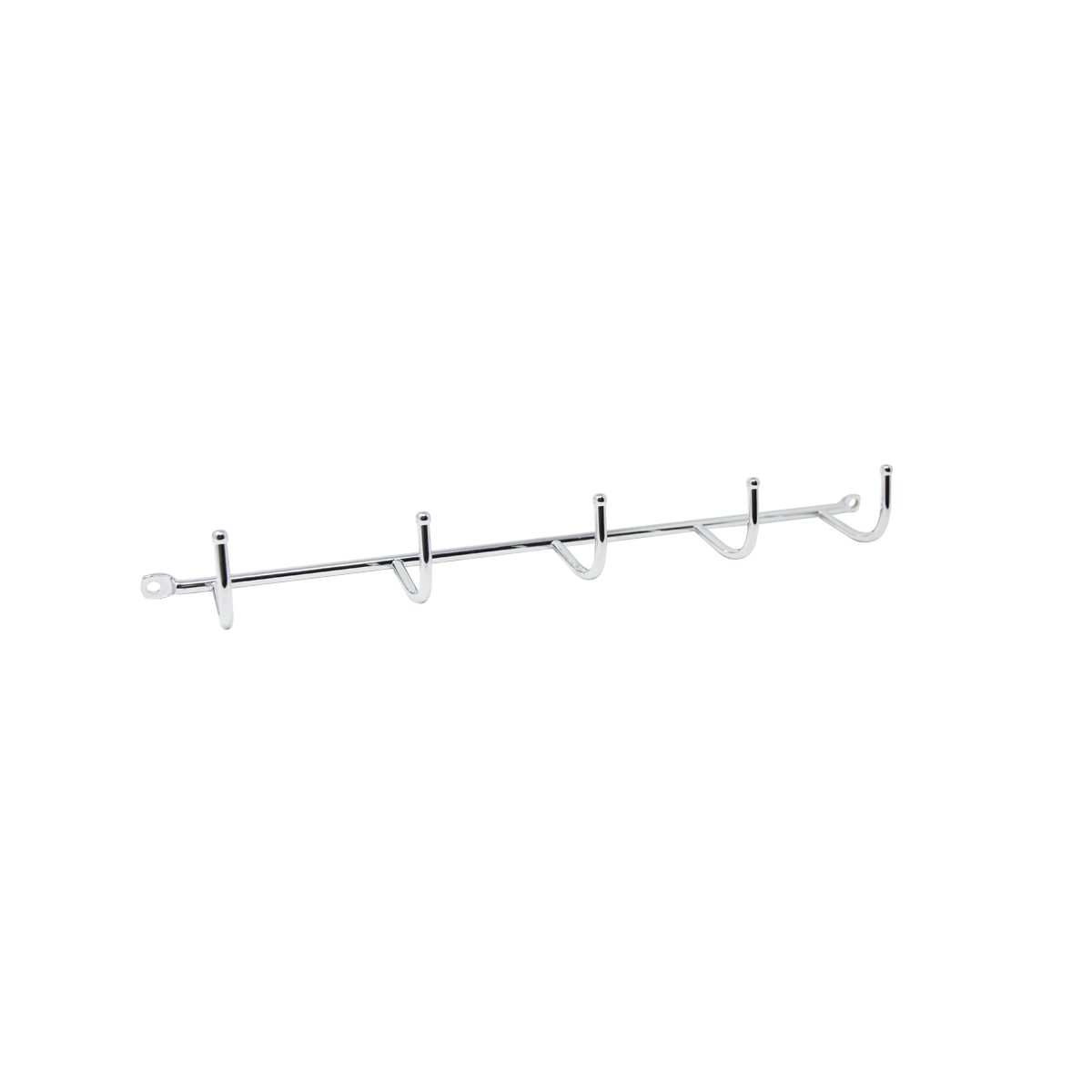 Anchor Hook Rail 5-hook Chrome