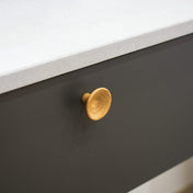 Knob Trumpet 38mm Oak
