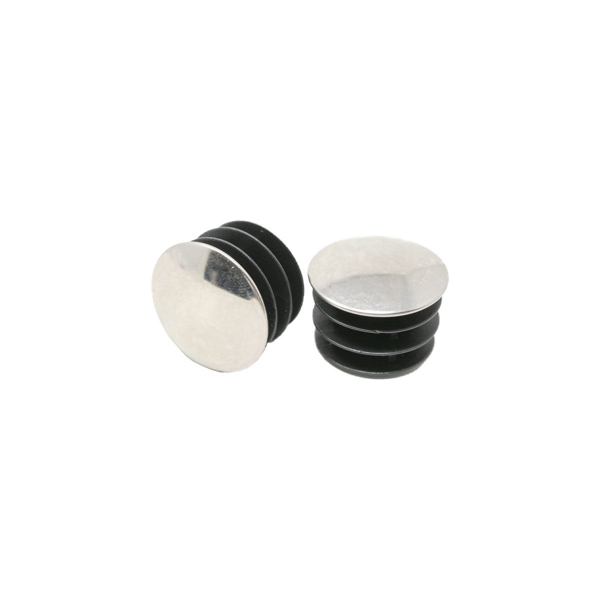 Endeprop Til Rør 25mm Krom 2-Pak