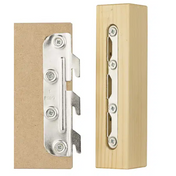 Bed Hook Zinc-plated 4-PACK