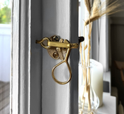 Fönsterlås Mässing 2-Pack (IH)