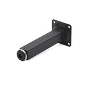 Adjustable Furniture Leg Angular 100-200mm Black