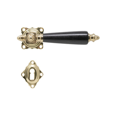 Door Handle Gudmar Brass Complete