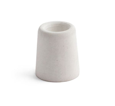 Door Stop 35mm White Rubber