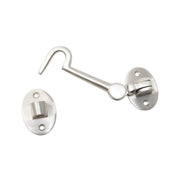 Throw Hook/Boat Hasp 100-150mm Satin Nickel