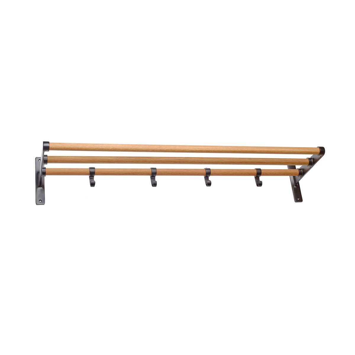 Hattehylde Elegant Eg/Sort 1M